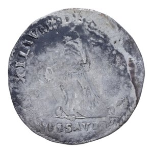 reverse: PESARO FRANCESCO MARIA II DELLA ROVERE (1574-1621) PAOLO S. FRANCESCO NC AG. 3,14 GR. MB-BB