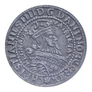 obverse: DANIMARCA FIORINO 1635 (RIPRODUZIONE)