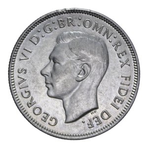 obverse: AUSTRALIA GIORGIO VI FLORIN 1951 AG. 11,34 GR. FDC