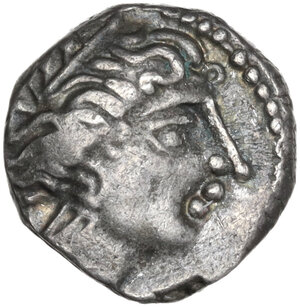 obverse: Southern Gaul, Insubres. AR Drachm, imitating Massalia. 2nd century BC