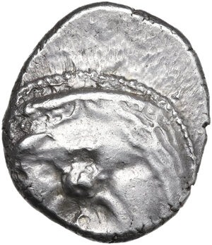 obverse: Etruria, Populonia. AR 20 Asses. 3rd century BC