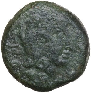 obverse: Coastal Etruria, Vetulonia. AE Sextans, c. 300-250 BC