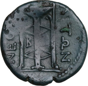 reverse: Central and Southern Campania, Neapolis. AE 15 mm. c. 300-275 BC
