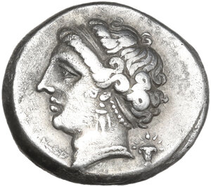 obverse: Central and Southern Campania, Neapolis. AR Nomos, c. 275-250 BC