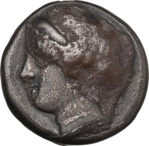 obverse: Central and Southern Campania, Neapolis. AR Drachm, c. 275-250 BC