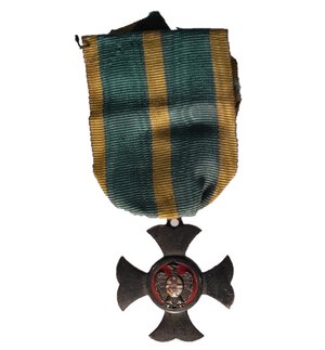 obverse: Regno d Italia (1900 - 1943). Croce al Merito in AG, Regia Guardia di Finanza.