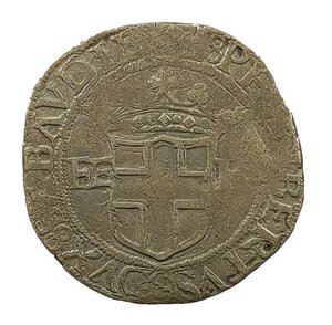 obverse: 4 Grossi. I° tipo. Emanuele Filiberto Duca (1559 - 1580). MI. RARA. 