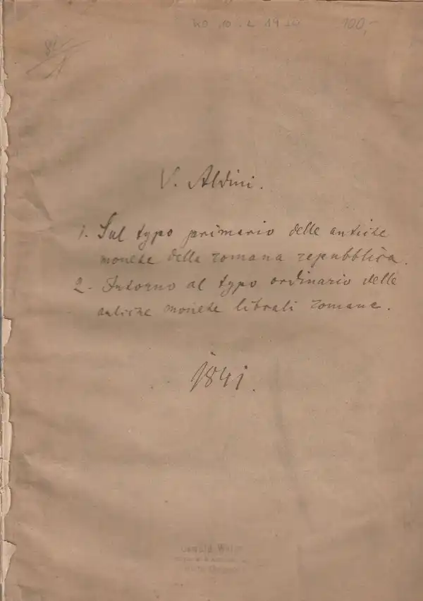 Obverse image