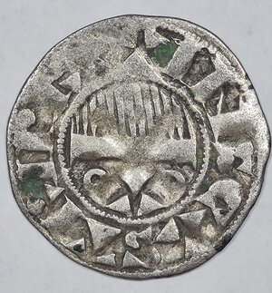 reverse: FRANCIA DENARO THIBAULT II (1125/1152) QBB/BB AG 