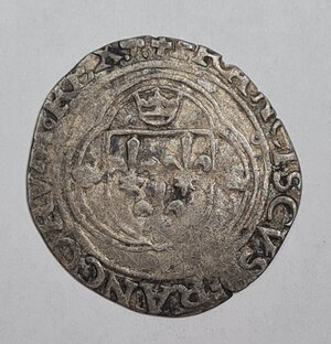 reverse: FRANCIA GROSSO FRANCESCO I (1515) MB/BB AG 