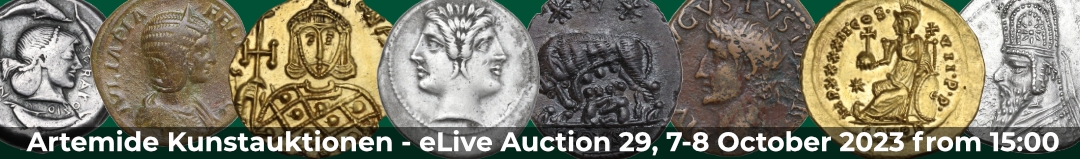 Banner Artemide eLive Auktion 29