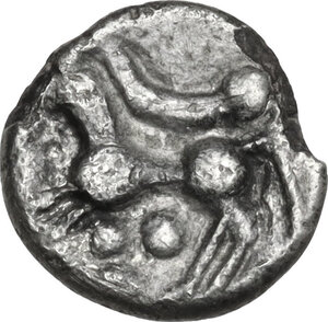 reverse: Northeast Gaul, Remi. Fourrée AV 1/4 Stater, 2nd-1st century BC