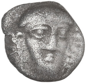 obverse: Central and Southern Campania, Phistelia. AR Obol, c. 325-275 BC