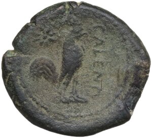 reverse: Samnium, Southern Latium and Northern Campania, Cales. AE 21 mm. c. 265-240 BC