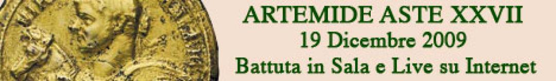 Banner Artemide Aste - Asta XXVII