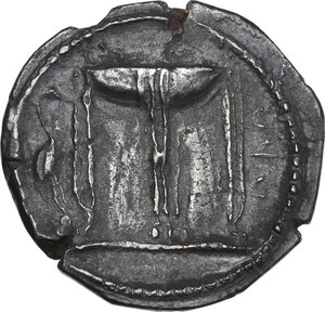 obverse: Bruttium, Kroton. AR Nomos, c. 480-430 BC