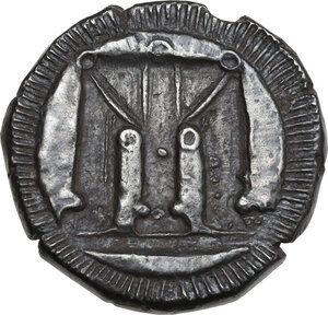 reverse: Bruttium, Kroton. AR Nomos, c. 480-430 BC