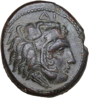 obverse: Bruttium, Kroton.  Time of Alexander the Molossian.. AE 20 mm, c. 333-331 BC