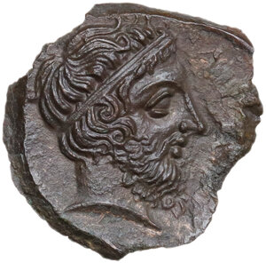 reverse: Entella. AE Hemilitron(?). Elymian issues, c. 425-404 BC