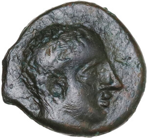 obverse: Eryx. AE Onkia, c. 412-409 BC