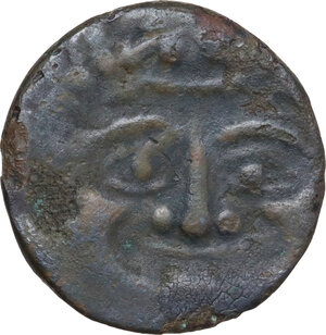 obverse: Himera. AE Cast Tetras or Trionkion, c. 425-409 BC