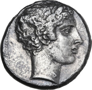 obverse: Leontini. AR Tetradrachm, c. 455-430 BC
