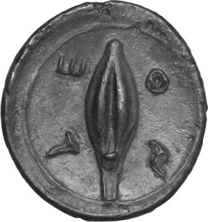 reverse: Leontini. AR Litra, c. 450-440 BC