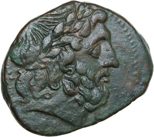 obverse: Messana.  The Mamertinoi.. AE Pentonkion or Pentachalkon , c. 211-208 BC