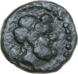obverse: Segesta. AE 10.5 mm, after 262 BC