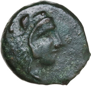 obverse: Thermai Himerenses. AE 14 mm, c. late 4th-early 3rd century