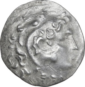 obverse: Kings of Thrace.  Kavaros (230/25-218 BC).. AR Tetradrachm, c. 225-215.  In the types of Alexander III of Macedon. Kabyle mint