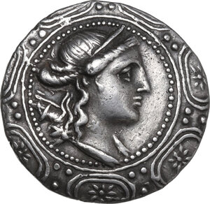 obverse: Macedon, under Roman Rule. AR Tetradrachm. Amphipolis mint, c. 167-149 BC