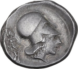 reverse: Epeiros, Ambrakia.  AR Stater, c. 360-338 BC