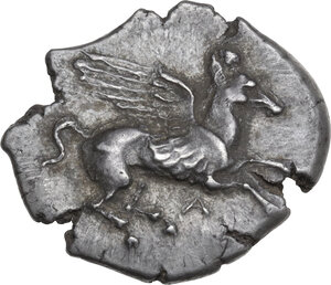 obverse: Epeiros, Ambrakia.  AR Stater, c. 360-338 BC
