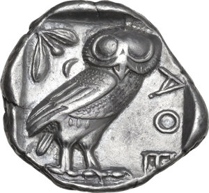 reverse: Attica, Athens. AR Tetradrachm, c. 454-404 BC