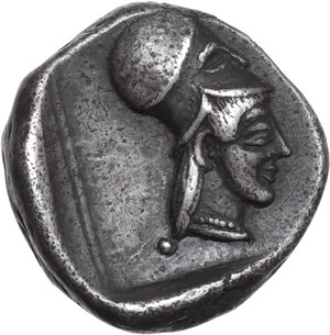 reverse: Corinthia, Corinth. AR Stater, c. 480-400 BC