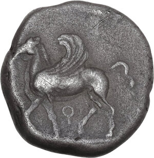 obverse: Corinthia, Corinth. AR Stater, c. 400-375 BC