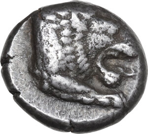obverse: Caria, Knidos. AR Drachm, c. 465-449 BC
