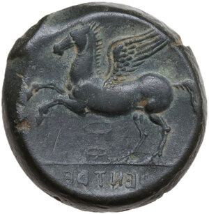 reverse: Eastern Italy, Frentani. AE 21 mm, c. 250 BC