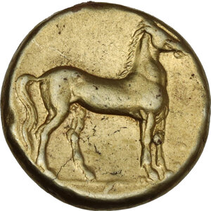 reverse: Zeugitania, Carthage. EL Stater, c. 290-270 BC