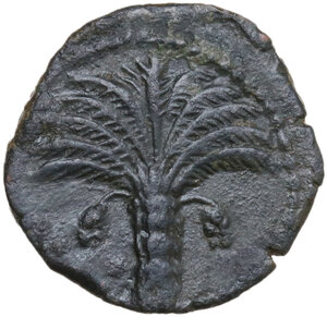 obverse: Zeugitania, Carthage. AE 1/2 Shekel, 4th century BC