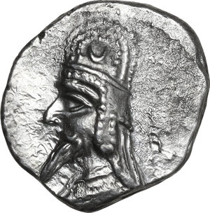 obverse: Persis.  Darayan II (Darius, Dareios, Darev). AR Drachm, 100 BC - end of 1st cent AD