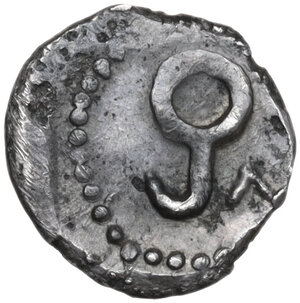 reverse: Northern Apulia, Arpi. AR Obol, c. 325-275 BC