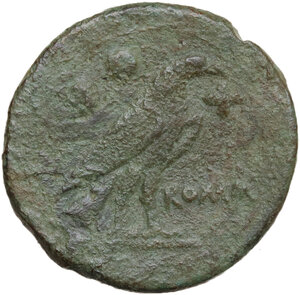 reverse: Anomalous Semilibral series.. AE Sextans, c. 217-215 BC