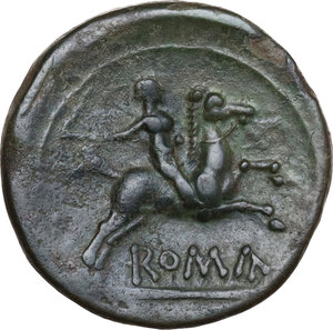 reverse: Anomalous Semilibral series.. AE Semuncia, c. 217-215 BC