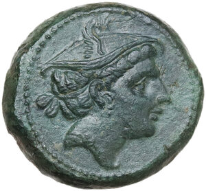 obverse: Anonymous post-semilibral series.. AE Semuncia, c. 215-212 BC