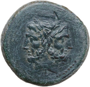 obverse: Fourth L series.. AE As. Luceria mint, c. 206-195 BC