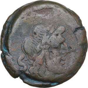 obverse: Prawn series. AE Semis, c. 179-170 BC