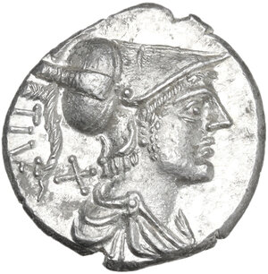 obverse: Ti. Veturius. AR Denarius, 137 BC