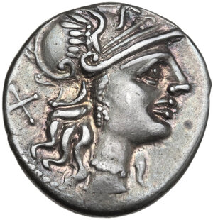 obverse: L. Trebanius. AR Denarius, 135 BC